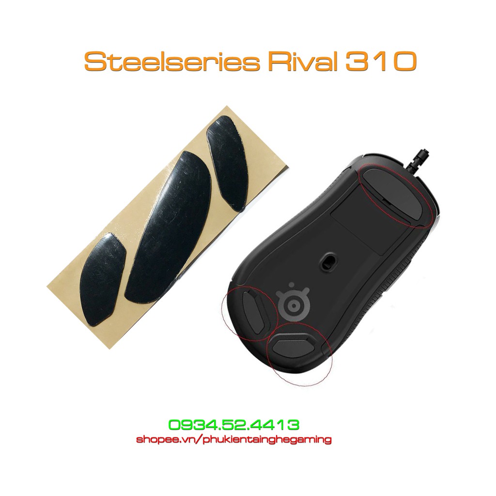 Feet chuột Steelseries Rival 310 dày 7mm