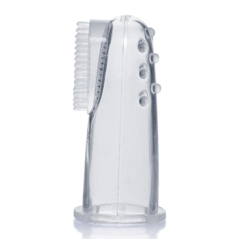 (Made In Thái Lan) Bàn Chải Đánh Răng Xỏ Ngón Silicon 2 Mặt Upass UP4001W
