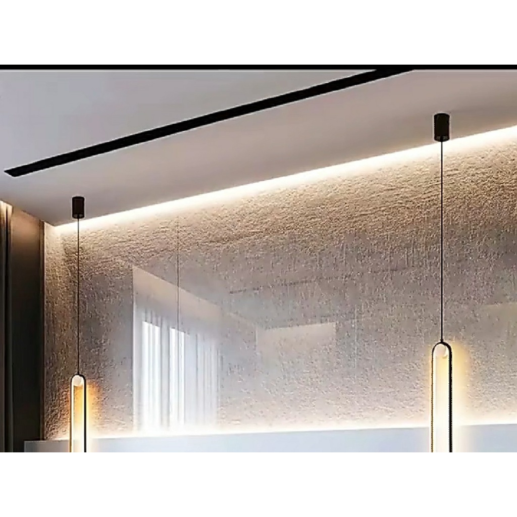 Thanh nhôm định hình cao cấp 508 lắp âm dùng thiết kề trang trí chiếu sáng tủ kệ, nhà cửa.