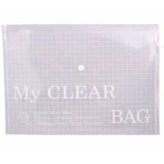 BỘ 12 BÌA NÚT A4 MY CLEAR (MÀU TRẮNG)