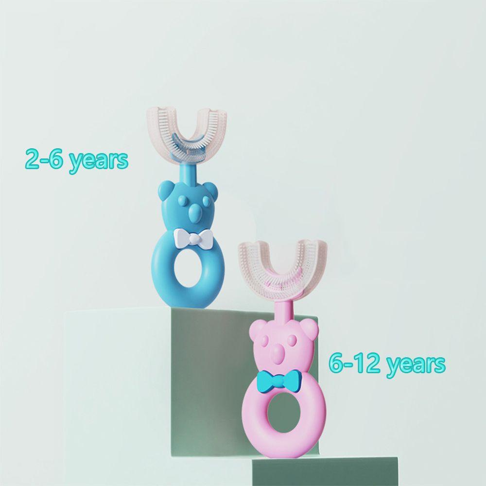Bàn Chải Đánh Răng Chữ U Cho Bé Từ 2-6 Tuổi