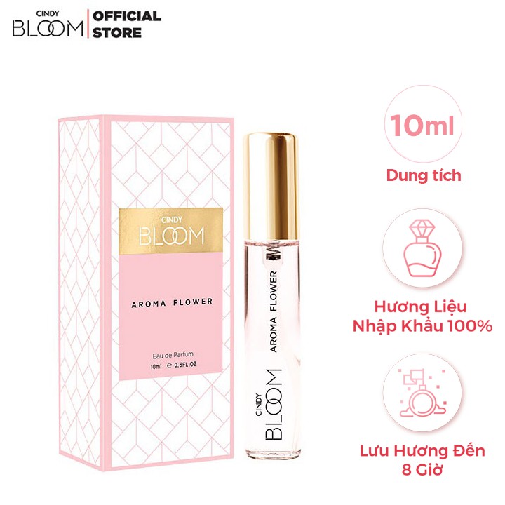 Nước Hoa Cindy Bloom Aroma Flower 10ml Chính Hãng