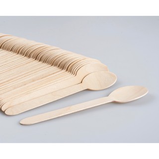 Muỗng (Thìa) Gỗ 16 cm 50 cái