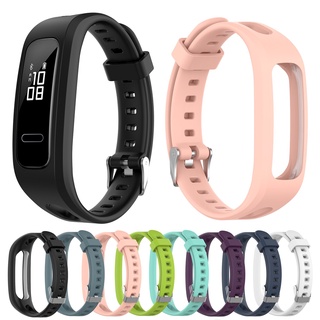 Dây đeo silicon cho đồng hồ thông minh Huawei Band 4e 3e / Honor Band 4 chất lượng