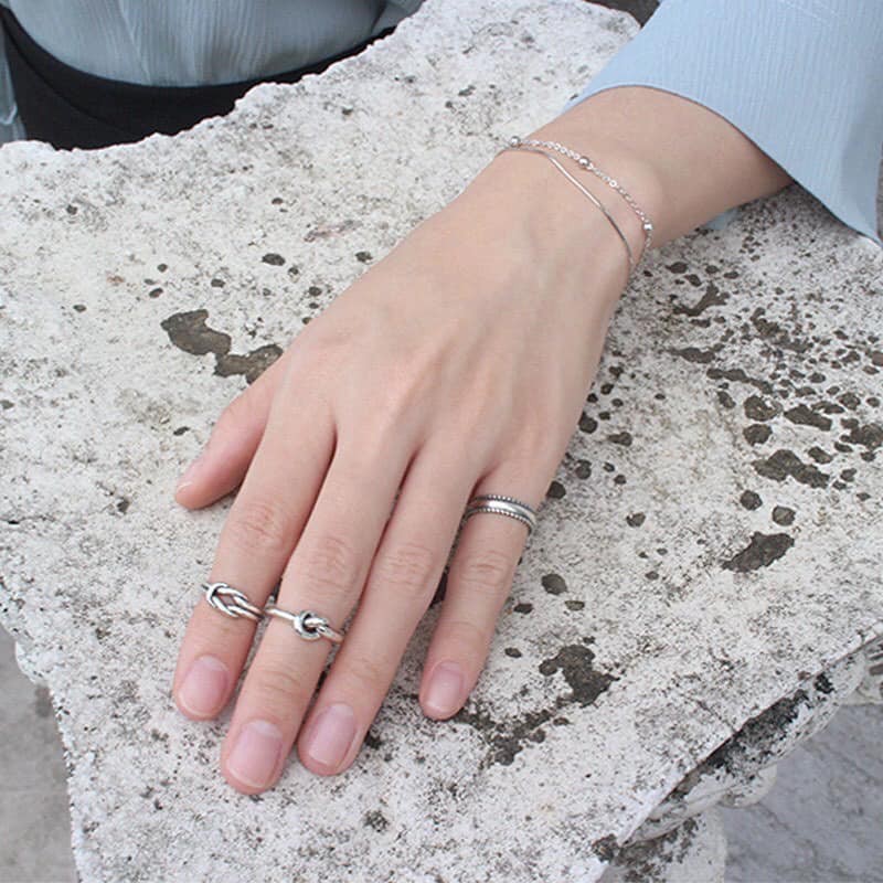 NHẪN BẠC THÁI NGÓN ÚT - NGÓN CHÂN CÁ TÍNH ✨ HOT TREND