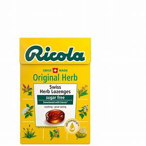 Kẹo Ngậm ho Thảo Mộc hiệu Ricola 40gr NHẬP KHẨU THỤY SĨ