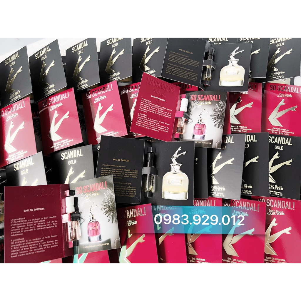 Mẫu thử Nước hoa Vial Jean Paul Gaultier So Scandal