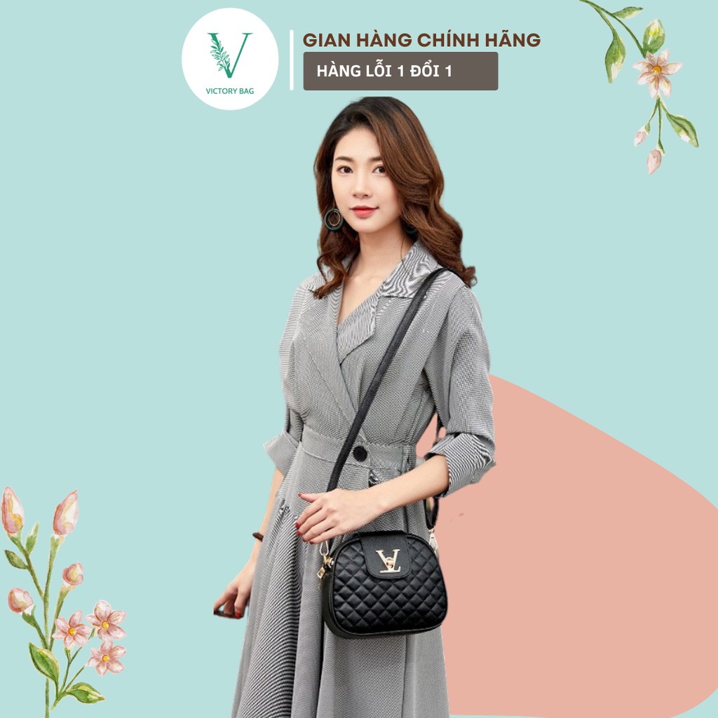 Túi Xách Nữ Mini Đeo Chéo Túi Đeo Chéo Nữ Thời Trang Korea 3 Ngăn Size 19 - SKU: 005 - VICTORY