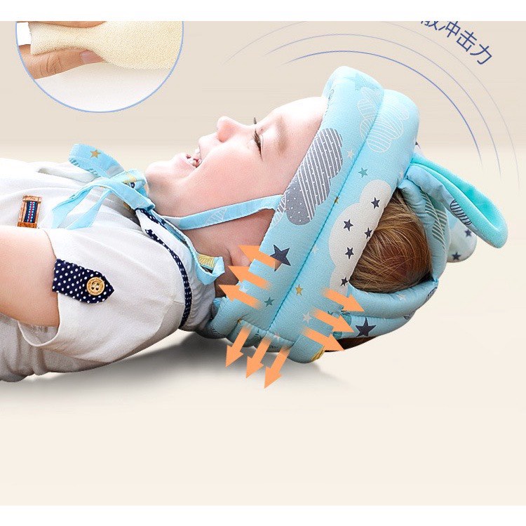 Mũ bảo hiểm chống va đập cho bé tập đi, Mũ bảo vệ đầu cho bé
