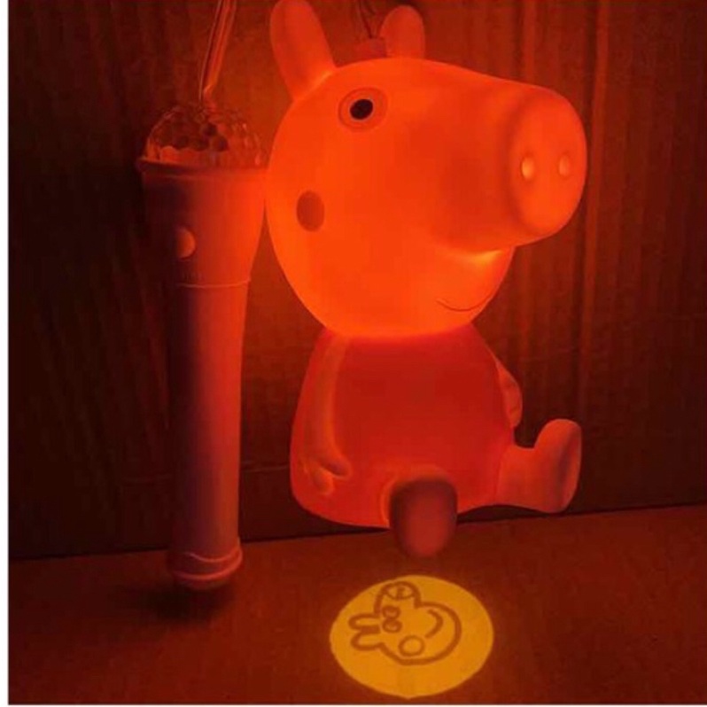 Đèn lồng đèn trung thu hình con vật có đèn nhạc cho bé