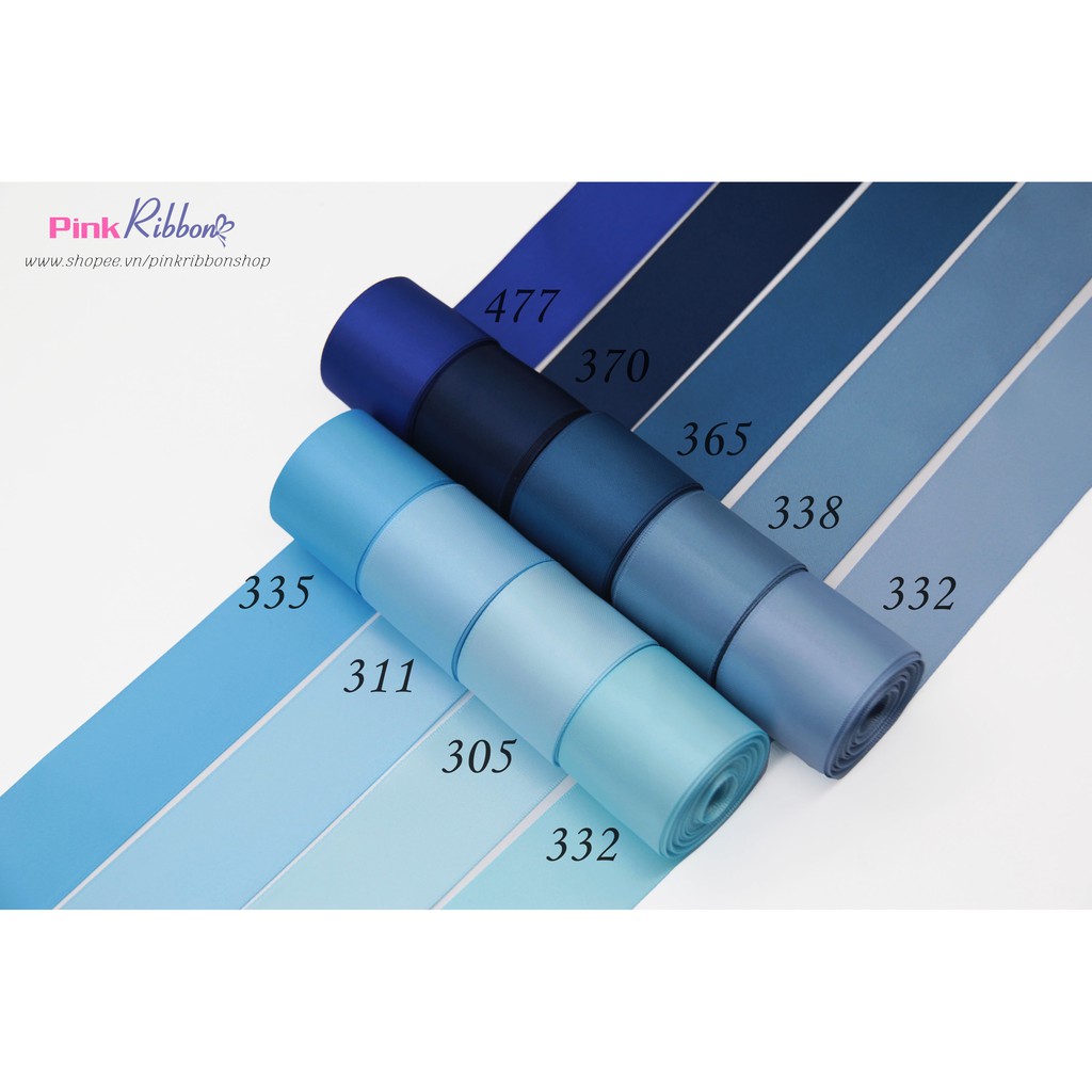 Ruy băng Satin loại đẹp - Cuộn 5Mét - Link 6/12