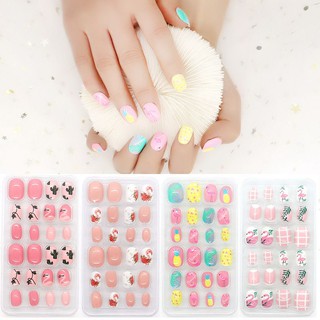 MÓNG BẦU TRÒN - BỘ 24 MÓNG DÁN CAO CẤP CHO BÉ -  DÁN MÓNG AN TOÀN KHÔNG HƯ MÓNG