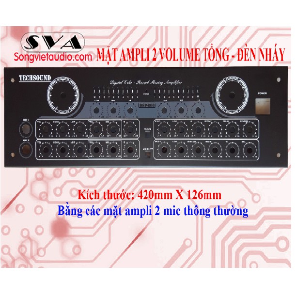 MẶT AMPLI DSP800