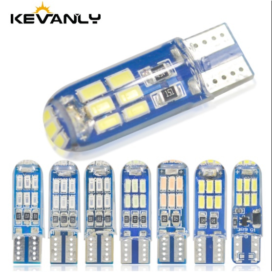Đèn LED Kevanly T10 15 Smd W5W 168 194 12v làm đèn tín hiệu/ gắn biển số xe hơi