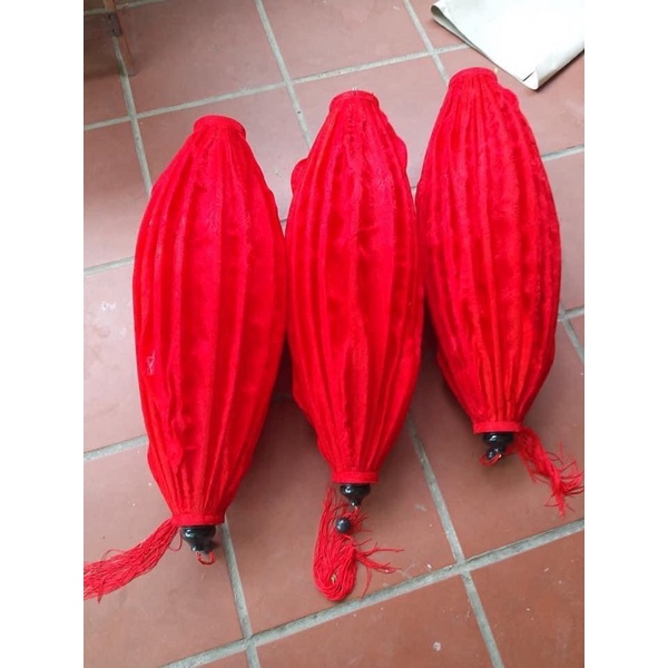 Đèn lồng hội an lụa size lớn trang trí nhà cửa treo tết