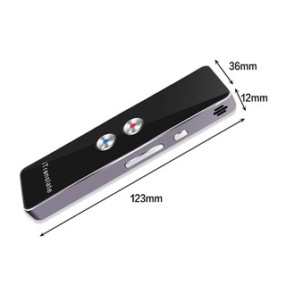 PUR Portable Smart Voice Translator Two-Way Real Time Multi-Language Translation For Travelling