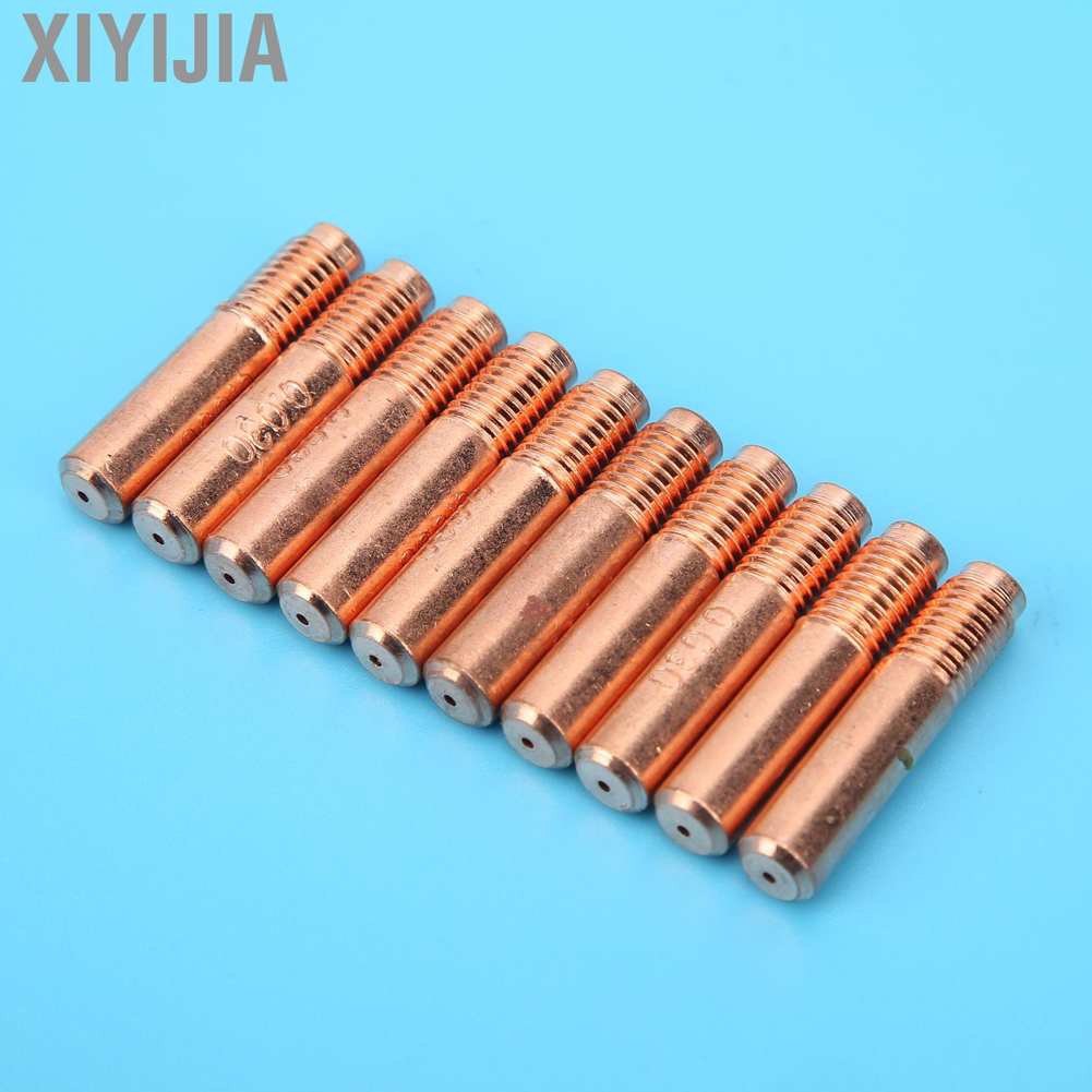 Set 10 Đầu Nối Máy Hàn Mig 0.8mm Chuyên Dụng