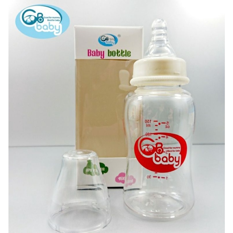 Bình sữa nhựa cao cấp CỔ HẸP không BPA (150ml / 250ml) - GB BABY (Công nghệ Korea)