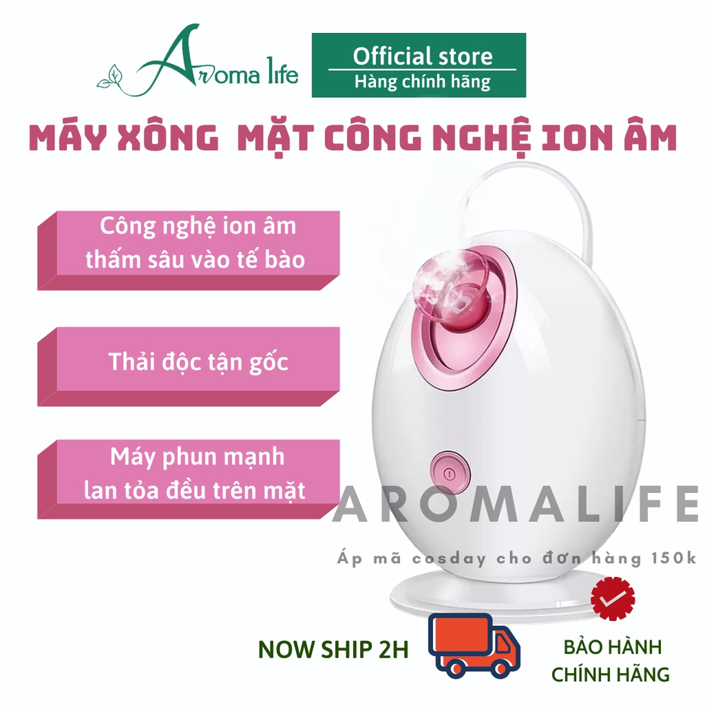 Máy Xông Mặt Ion Âm VGIRL NTFS-528, Làm Đẹp Da, Bảo Vệ Sức Khỏe, Máy Phun Sương Nano Tạo Ẩm