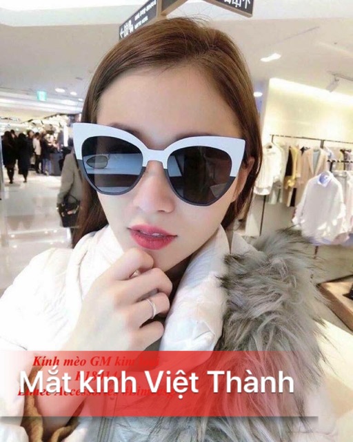 Kính mắt mèo phối màu hot nhất 2018