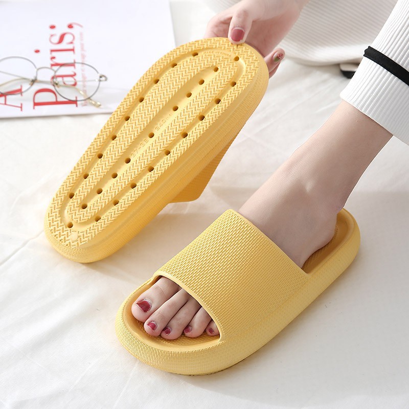 Dép thông hơi ulzzang bánh mì độn đế 4 cm siêu nhẹ chống trượt 88222 ĐỨC TÀI STOTE