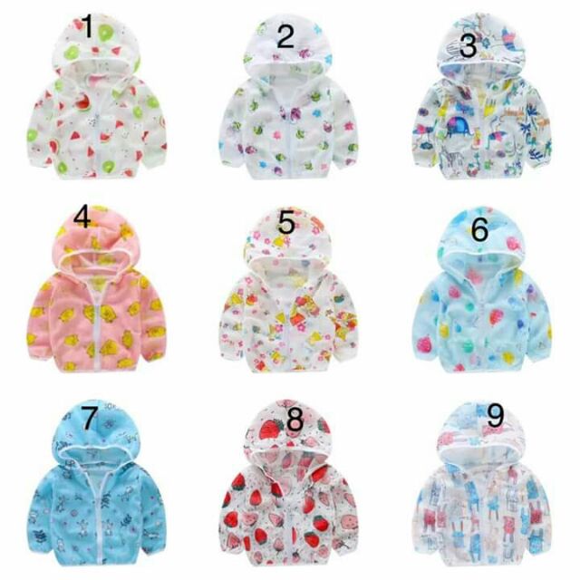 Áo chống nắng cho bé