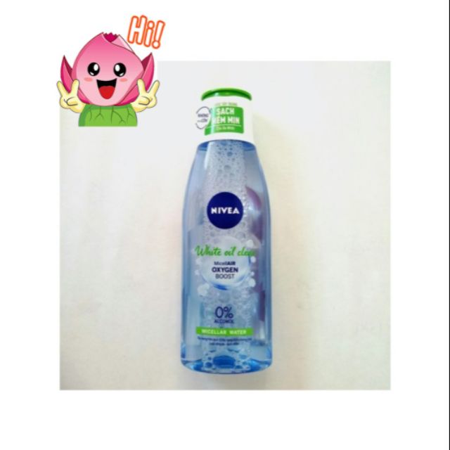 Tẩy trang NIVEA - White Oil Control Makeup Clear 200ml