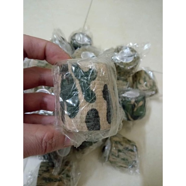 Sale 12k/c Vải cuốn ngụy trang tự dính.