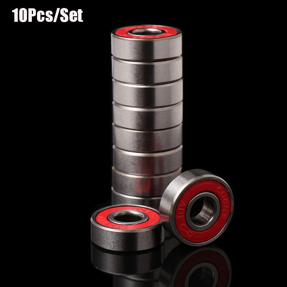 PISTA Set 10 Vòng Bi Bằng Thép Cacbon Chống Mòn Chịu Được Mài Mòn