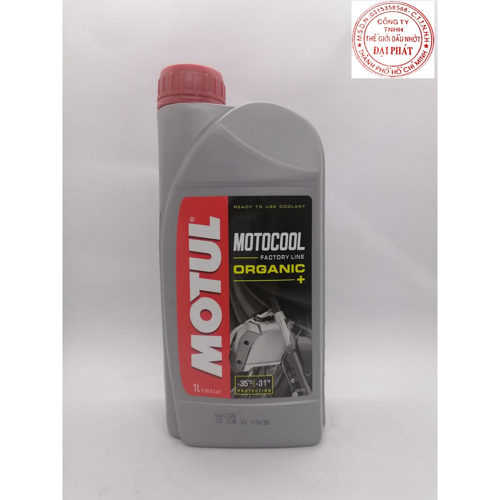 Nước mát Motul Motocook organic factory line 1L