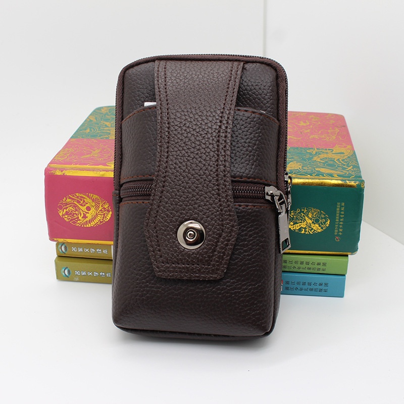 Túi Da Pu Đeo Hông Đựng Điện Thoại Đa Năng Tiện Dụng