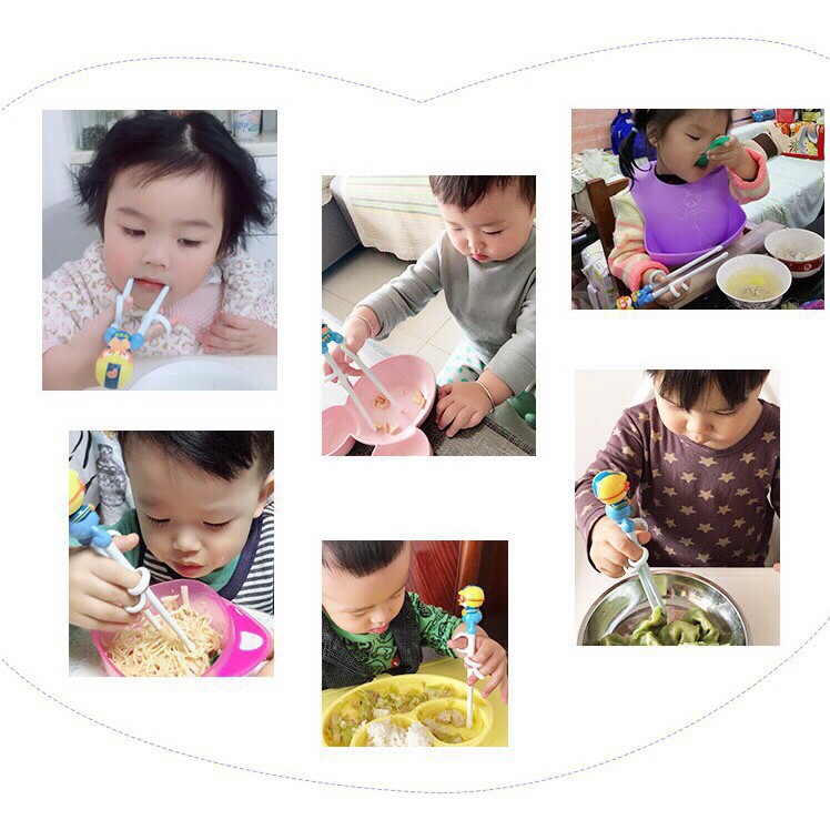 Đũa tập ăn Pororo xuất Hàn