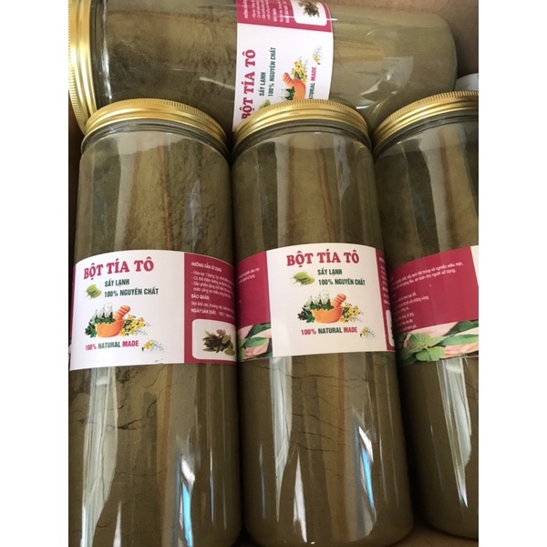 Bột tía tô nguyên chất 100% không chất bảo quản 500g