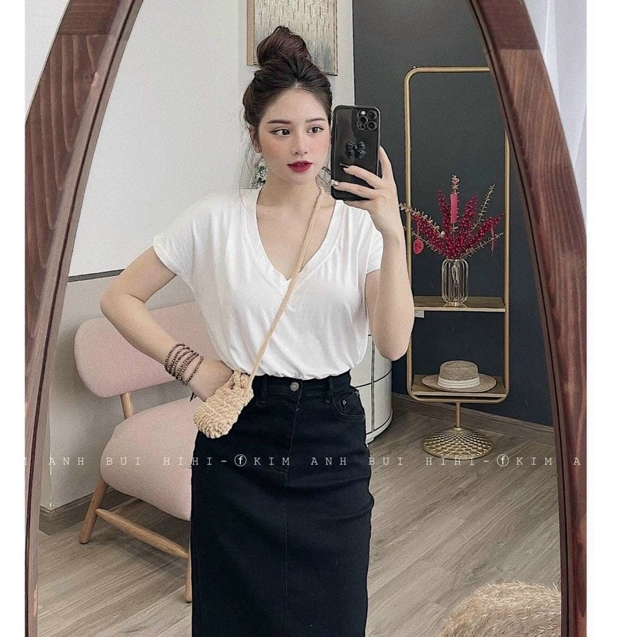 Áo Thun Nữ Quảng Châu Chất Mềm Mịn Mát Unisex 301