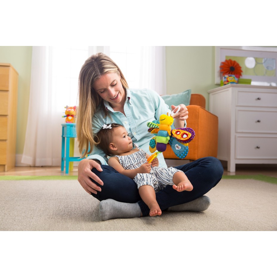 Đom Đóm Phát Triển Đa Giác Quan Lamaze Đồ Chơi Giáo Dục Sớm Cho Bé Treo Nôi Cũi Xe Đẩy
