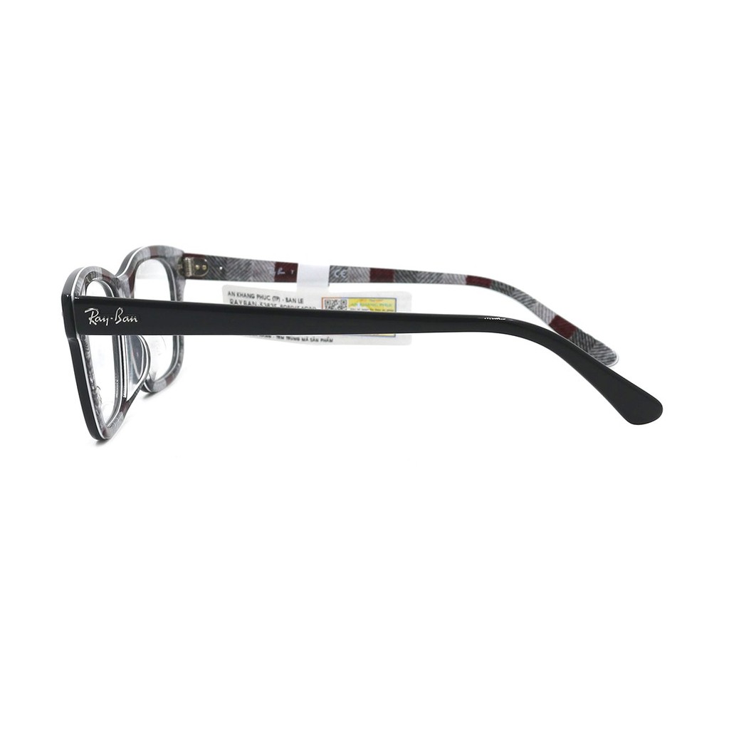 (Hàng chính hãng) Gọng kính nam nữ Rayban RB5383F 8089 màu sắc thời trang, thiết kế dễ đeo bảo vệ mắt