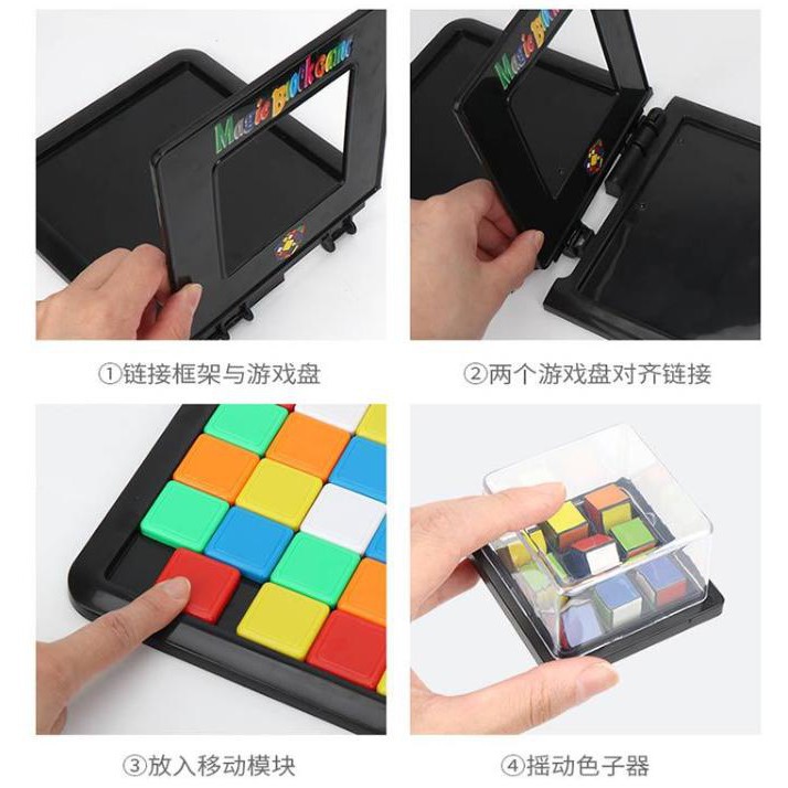 HOT Rubik Biến Thể Đồ Chơi Rubik Đại Chiến Board Game Magic Block Game