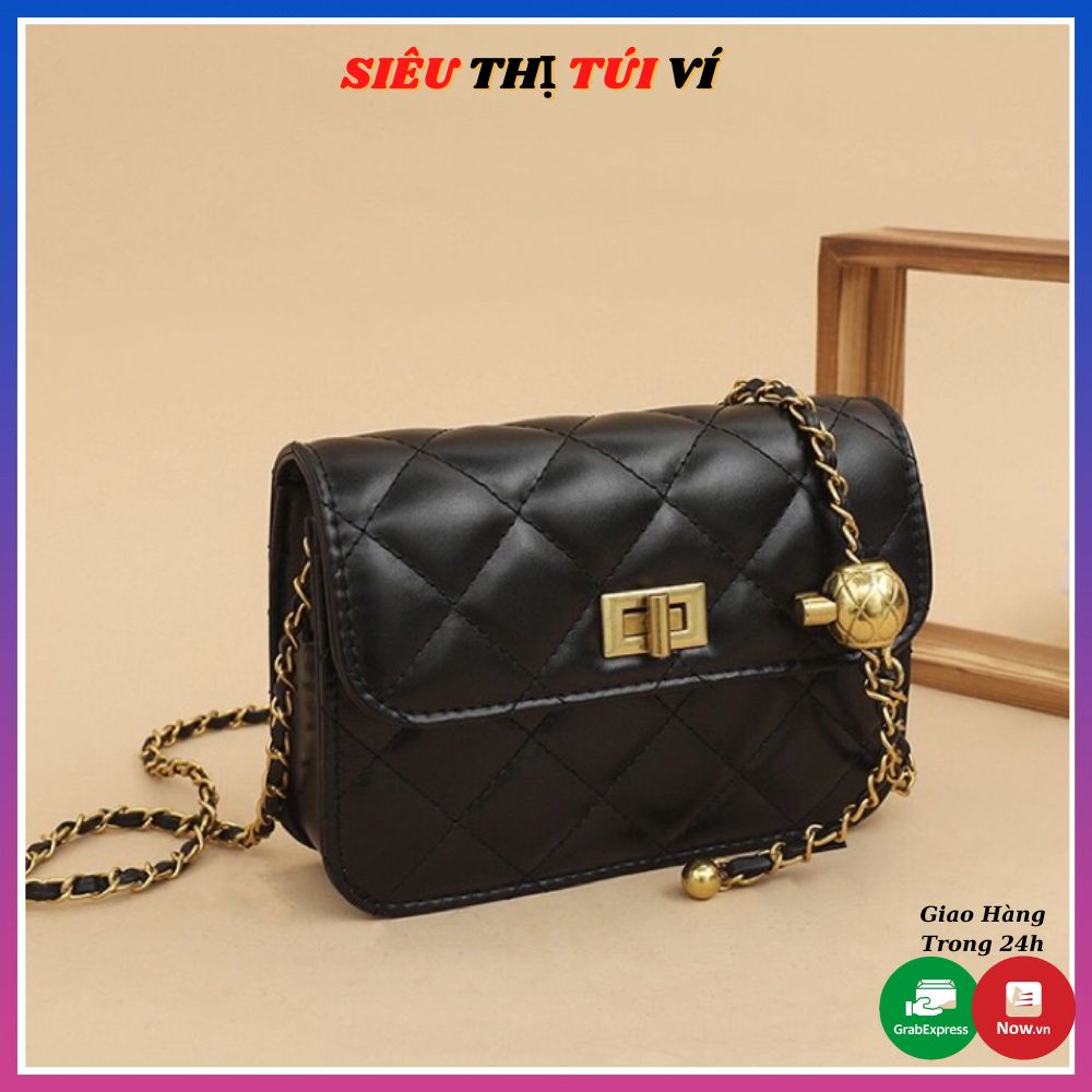 Túi xách nữ cầm tay đeo chéo kẹp nách cao cấp sang trọng nhỏ gọn thời trang công sở HANBANGS STORE 40