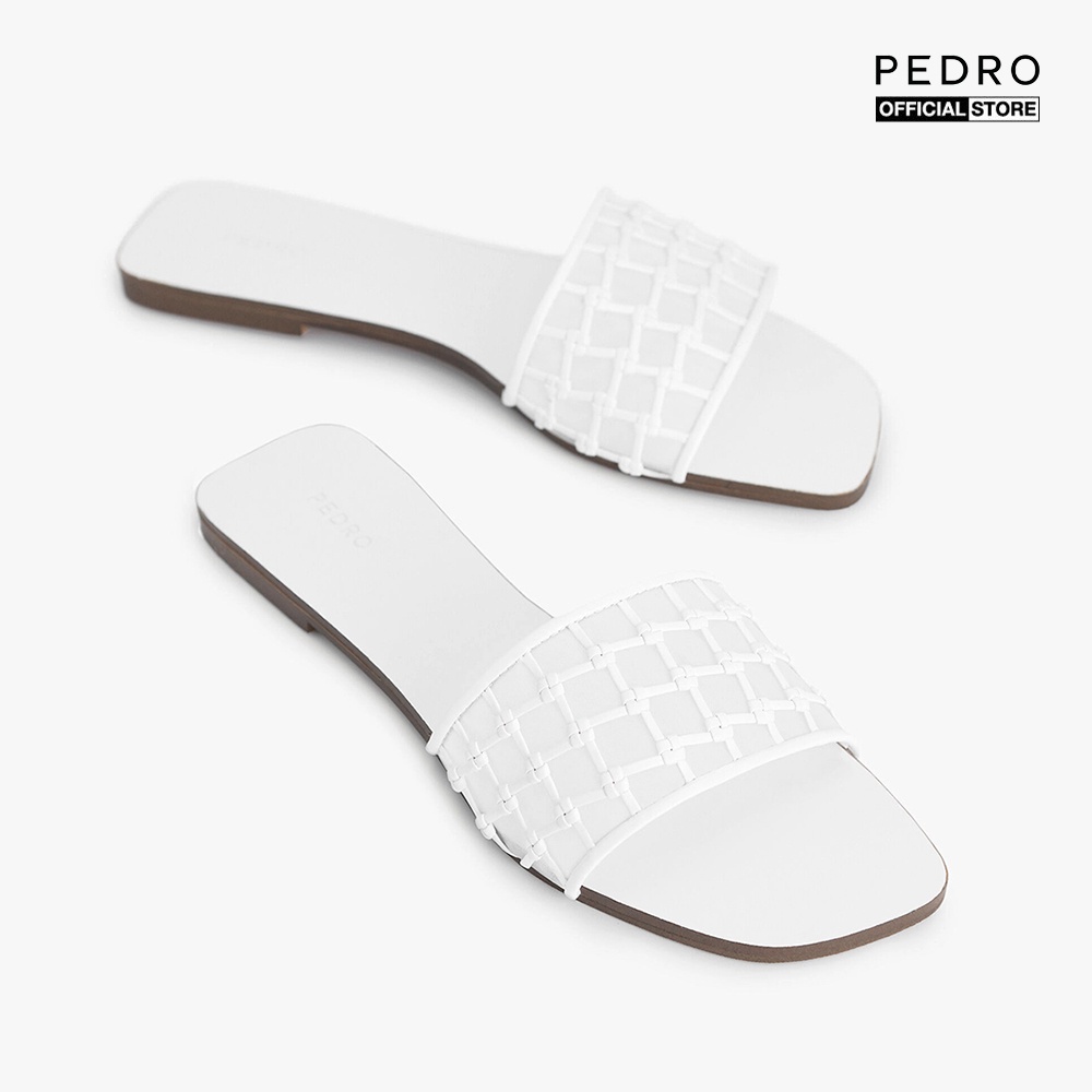 PEDRO - Giày sandal nữ quai ngang hiện đại PW1-66300078-03
