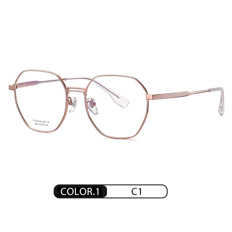 Kính mắt ZELIN YJ2025 gọng titan siêu nhẹ thời trang unisex