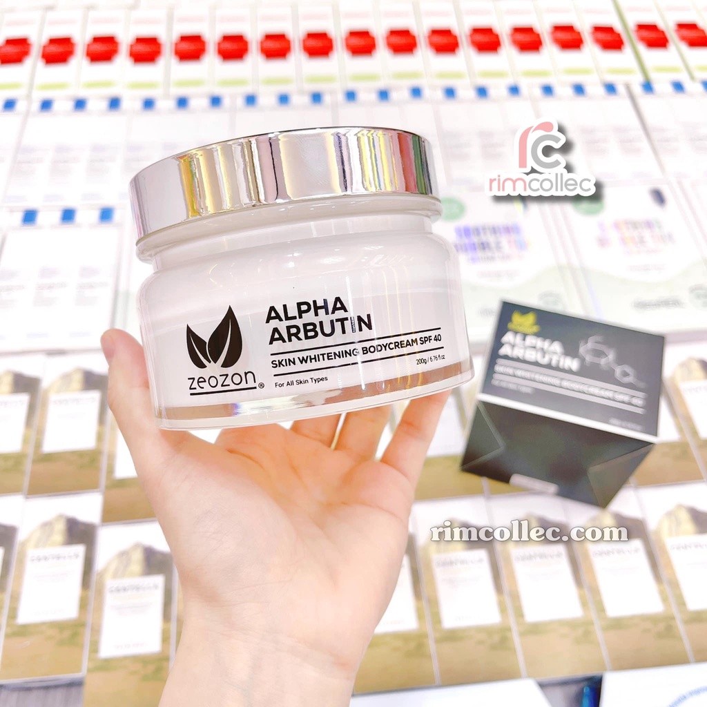 Kem Dưỡng Trắng Da Zeozon Skin Whitening Body Cream SPF40 200g