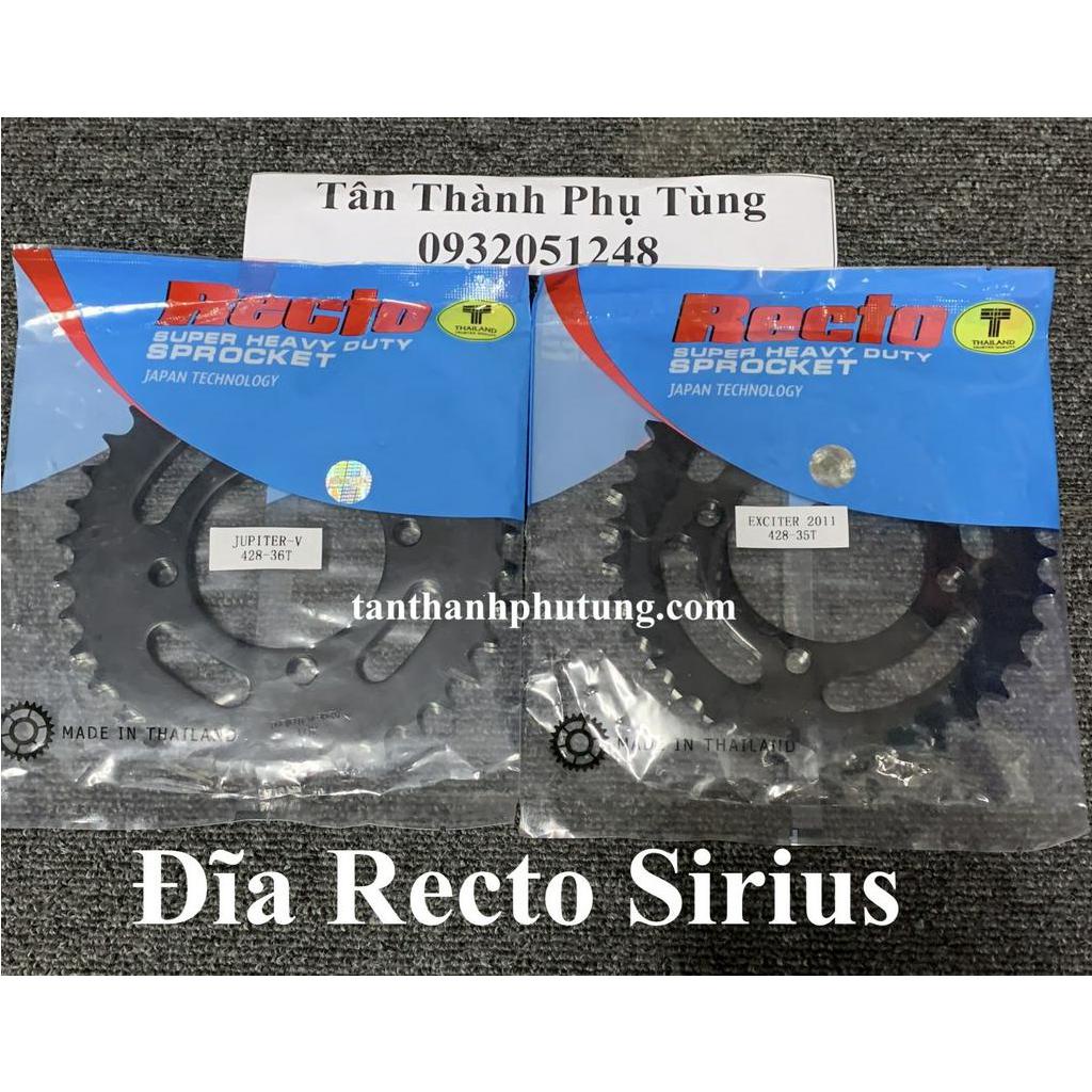 Đĩa RECTO chĩnh hãng Sirius: 35T, 36T