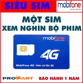 [Sim Max Data] [Gói VPB51][ĐĂNG KÝ BẰNG CMND HÀ NỘI]Sim 4G Mobifone không giới hạn Data