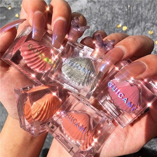 Dạng vỏ 5 màu má hồng bóng cao, lâu trôi chống thấm nước siêu đẹp