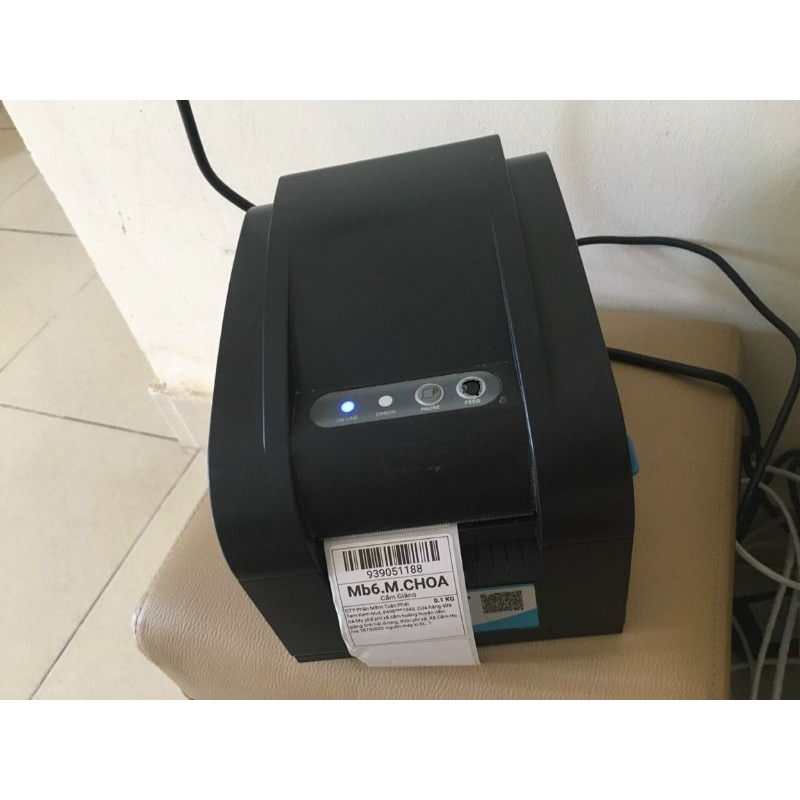 Máy In Vận Đơn, In Mã Vạch, In Tem Trà Sữa, Thương Mại Điện Tử Xprinter XP-350B, XP-350BM In Từ điện Thoại