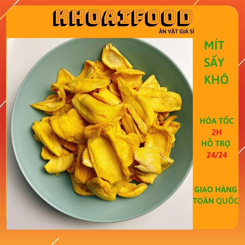 Mít sấy khô Đà Lạt loại hàng xuất khẩu ngon cánh dày sáng hũ 250g