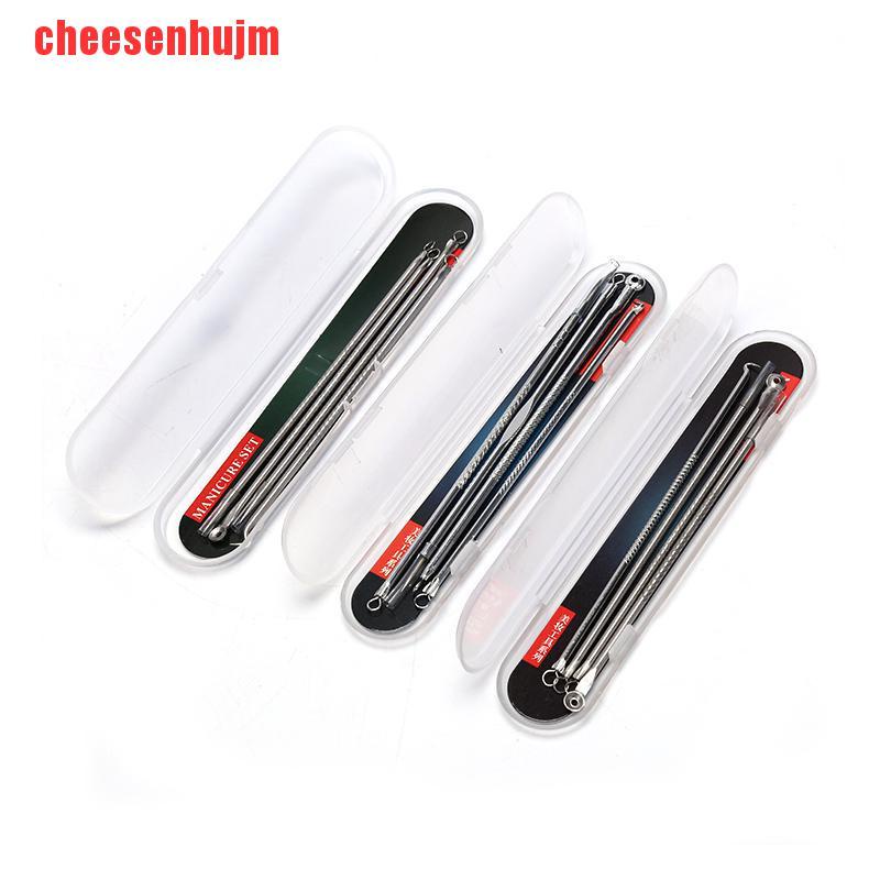 Set 4 Dụng Cụ Nặn Mụn Đầu Đen / Mụn Trứng Cá Tiện Dụng
