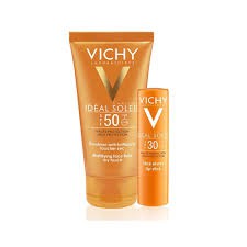 Kem Chống Nắng Bảo Vệ Da, Chống Lão Hóa Vichy Ideal Soleil Velvety Face Sun Cream SPF 50+ 50ml - Pháp Chính Hãng