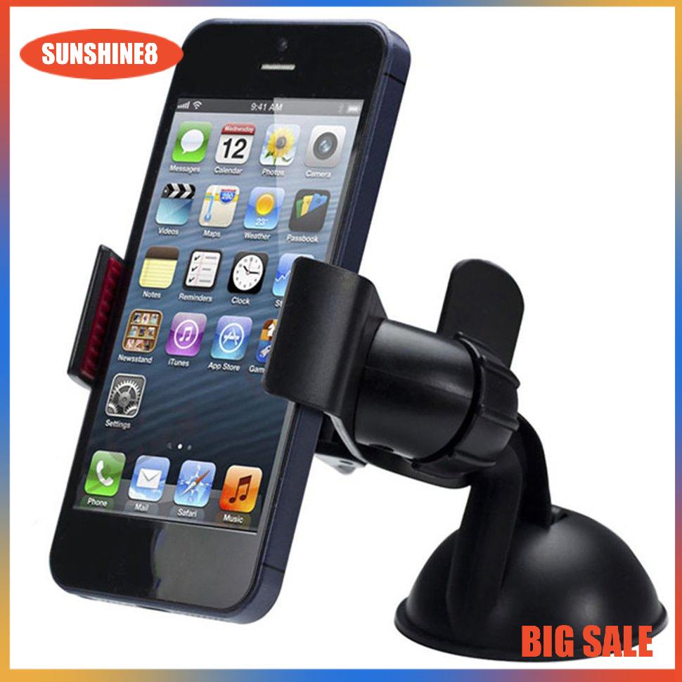 【SUN】Giá đỡ điện thoại trên ô tô Giá đỡ định vị GPS xoay 360 độ