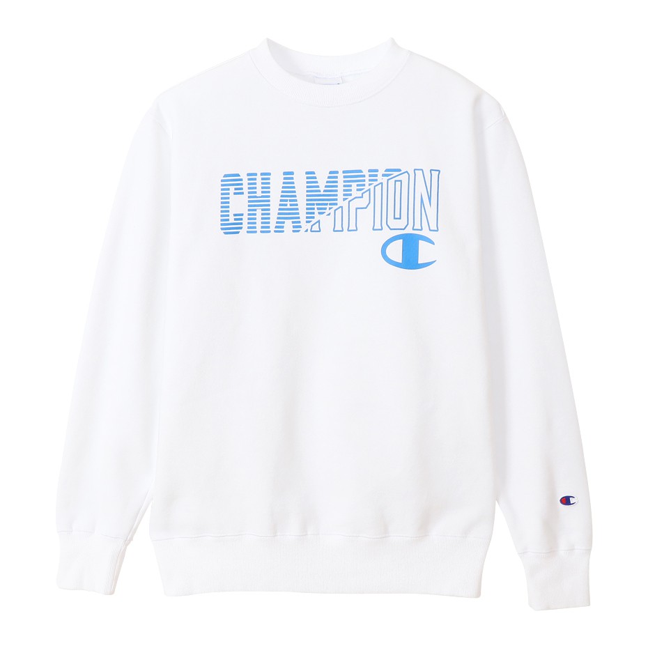 Áo Sweater Tay Dài In Chữ Champion Thời Trang Sành Điệu Cao Cấp